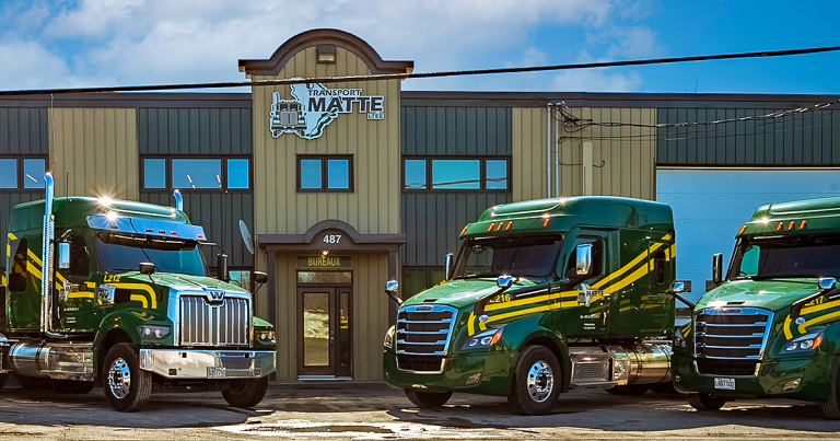 Excellentes opportunités d’emplois avec Transport Matte (spécialement en Mauricie!)