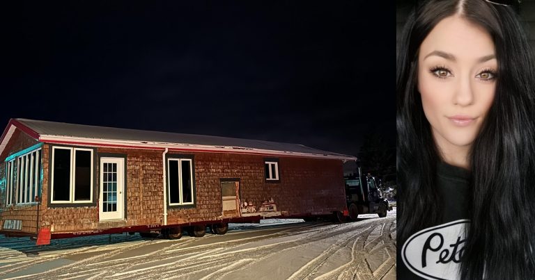 Virginie Brunelle: Court reportage du transport de sa maison