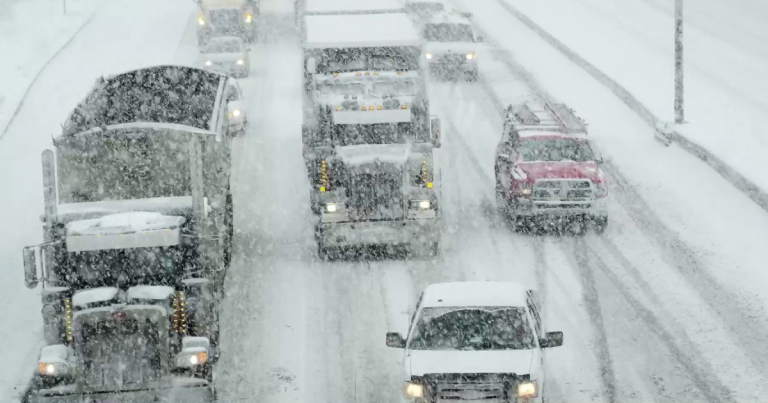 Top 10 des pires états américains où conduire par mauvais temps