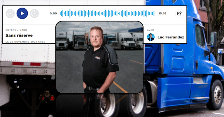 Réduire le nombre de poids lourds à Montréal : Benoit Therrien réagit au 98,5 FM