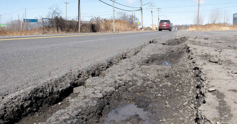 Entretien des routes du Québec : Un rapport alarmant