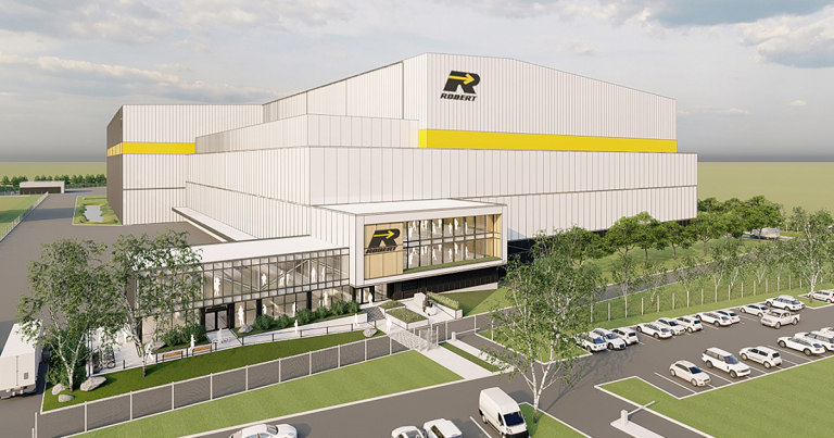 Inauguration technologique du centre de distribution réfrigéré du Groupe Robert à Varennes avec le ministre Fitzgibbon