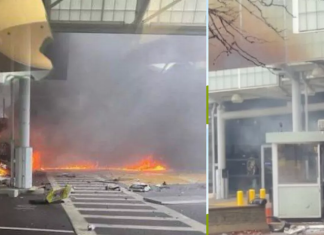 Explosion terroriste présumée à la douane de Niagara Falls