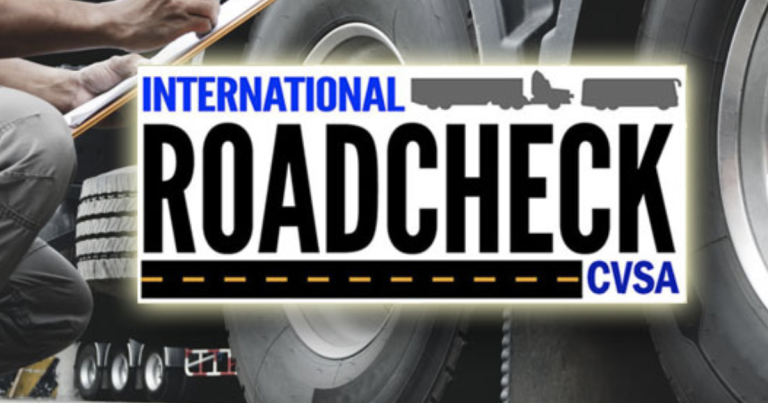 Dates du prochain Roadcheck International de la CVSA