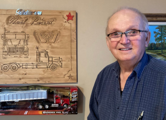 55 ans de métier pour Noël Parent, une légende du camionnage!