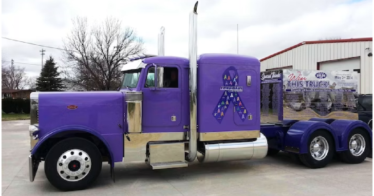 Un homme, un camion, une mission : Lutter contre le cancer