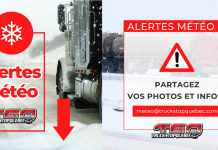 Alertes météo et conditions routières difficiles à prévoir à compter de ce soir alertes météo et conditions routières pour les provinces de l'Est du Canada et le Nord-Est des États-Unis
