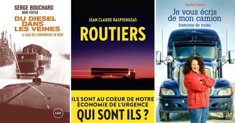 Cinq suggestions de lecture en lien au camionnage!