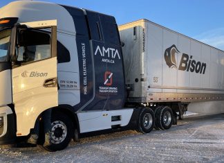 Un camion à hydrogène parcourt 519 km en Alberta par -10 °C