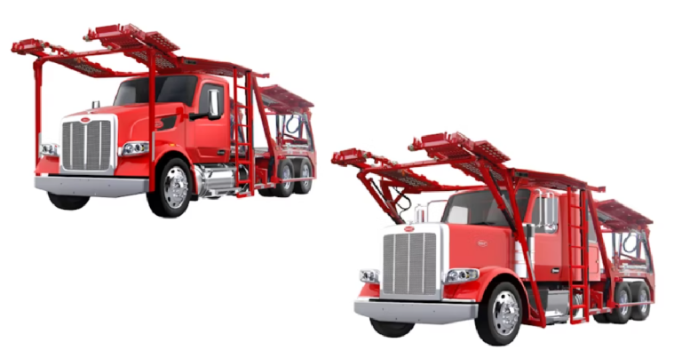Peterbilt lance deux modèles UltraLow pour les transporteurs de voitures