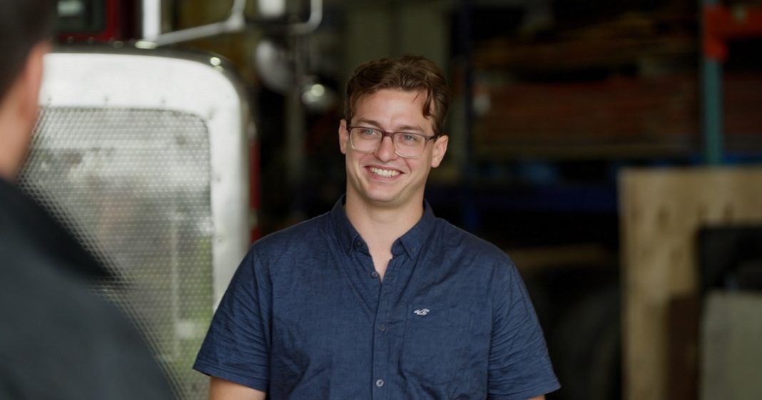 Coeur de Trucker 2024 - Jérémi. Crédit : Unis TV