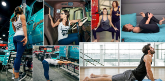 6 poses simples pour pratiquer du yoga sur la route, avec votre camion