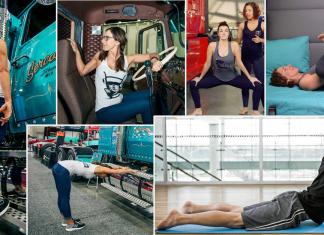 6 poses simples pour pratiquer du yoga sur la route, avec votre camion