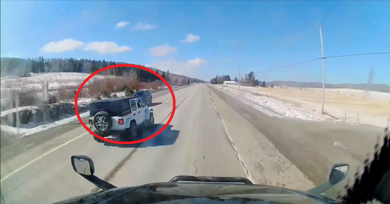 Un camionneur dénonce la conduite dangereuse des automobilistes