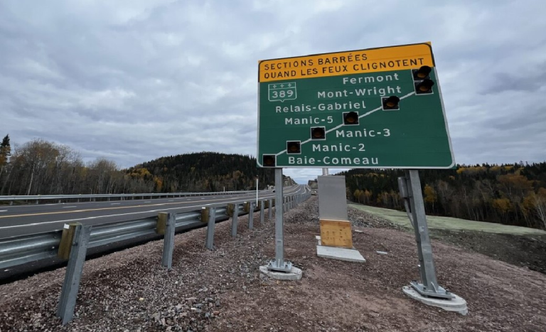 Des camionneurs demandent une meilleure coordination sur la route 389