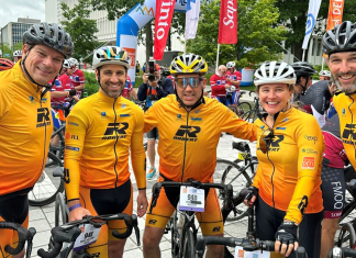 Groupe Robert relève le Grand Défi Pierre Lavoie et amasse 75,000$!