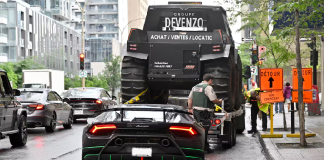 CRQ: Saisie de véhicules de luxe et taxis illégaux durant le Grand Prix de Montréal