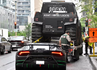 CRQ: Saisie de véhicules de luxe et taxis illégaux durant le Grand Prix de Montréal