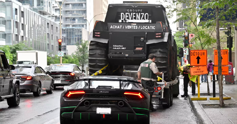 CRQ: Saisie de véhicules de luxe et taxis illégaux durant le Grand Prix de Montréal
