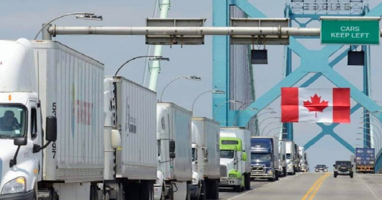 Possible grève à la frontière dès jeudi : répercussions attendues pour les camionneurs