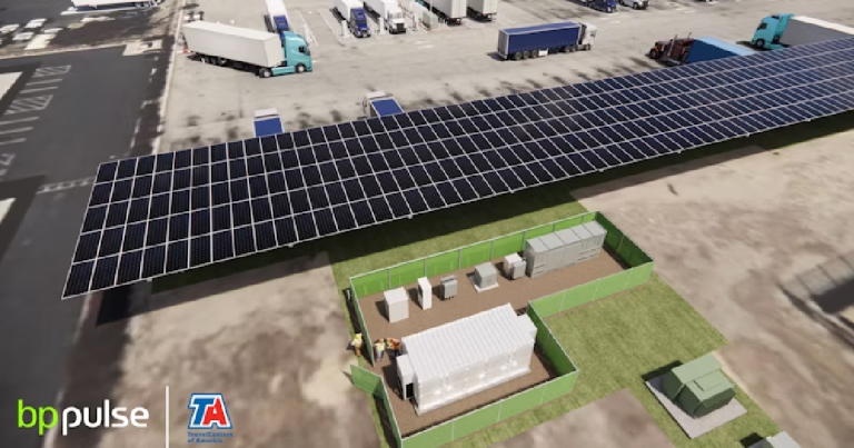 Camions électriques : Station de recharge au TA d&rsquo;Ontario CA