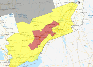 Alertes et veilles d’orages violents pour plusieurs secteurs du Québec