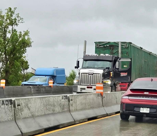 Altercation sur le Pont de l’Île-aux-Tourtes : Camionneuse blessée