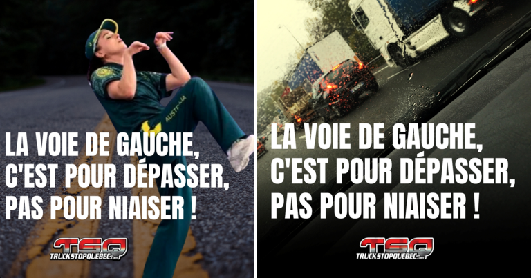 La voie de gauche, c&rsquo;est pour dépasser, pas pour niaiser!