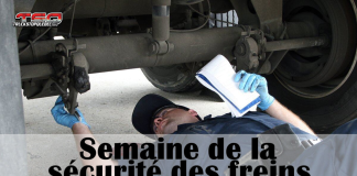 Dates de la Semaine de la sécurité des freins 2024 de la CVSA