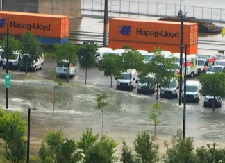 Fuite d’eau sous le pont Jacques-Cartier : inondations à Montréal