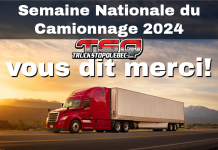 Semaine nationale du camionnage : Hommage aux camionneurs et aux acteurs du transport routier