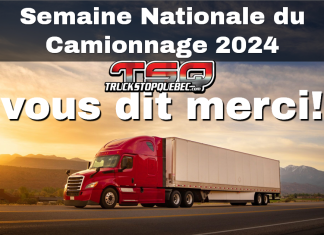 Semaine nationale du camionnage : Hommage aux camionneurs et aux acteurs du transport routier