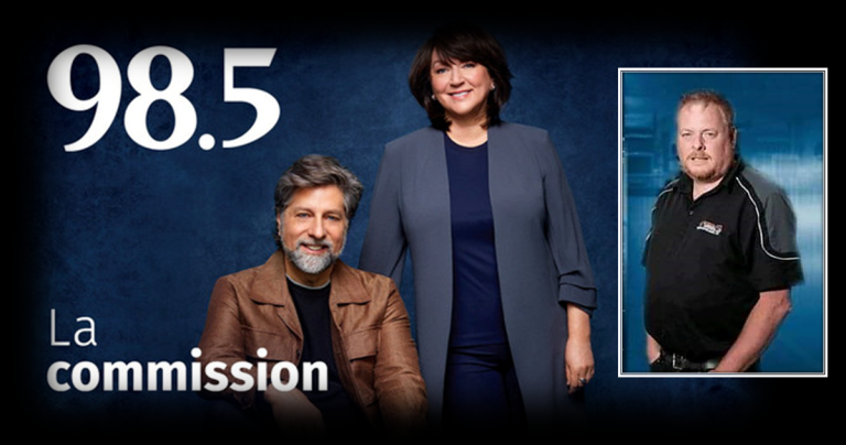 Benoit Therrien sur la rage au volant dans le camionnage au 98,5 FM