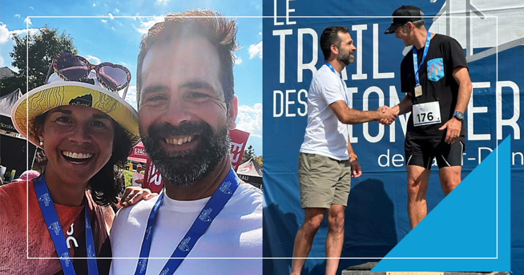 Dominique Godin, camionneur aux multiples talents, termine deuxième au Trail des Pionniers après avoir participé à Cœur de trucker et La Voix.