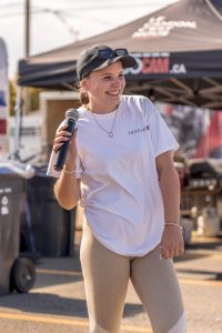 Kelly-Anne Frigon, survivante et porte-parole de Leucan.