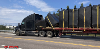 Accident impliquant un camion lourd à Baie-Comeau évité grâce à un signalement Un camion intercepté par un agent de Contrôle routier Québec après un signalement citoyen pour arrimage dangereux.