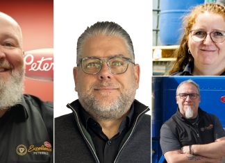Excellence Peterbilt : des nominations qui valorisent expertise et passion Cathy Lussier et Stéphanie Lussier Dalpé d'Excellence Peterbilt annoncent quatre nouvelles nominations stratégiques dans les équipes de ventes et de pièces : Maxime Roy, François Fortier, Valérie Tremblay et Luc Emond.