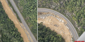 Fermeture de l’I-40 : Une interruption qui pourrait durer un an Autoroute I-40 en Caroline du Nord fermée suite à des inondations causées par l'ouragan Helene, provoquant de nombreux détours pour les conducteurs.