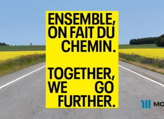 Groupe Morneau dévoile une nouvelle identité employeur axée sur l’humain Groupe Morneau avec les couleurs bleu et jaune représentant l'engagement de l'entreprise envers ses employés et l'innovation dans le secteur du transport.