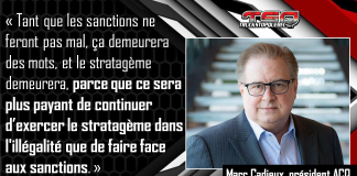 L’ACQ sonne l’alarme : les « Chauffeurs inc. » menacent la sécurité routière et l’équité économique Marc Cadieux, président de l'ACQ, dénonce le stratagème "chauffeur inc" et appelle à des actions concrètes.
