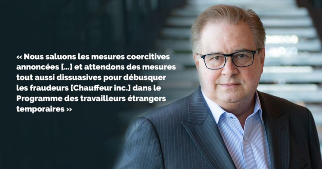 L’Association du Camionnage du Québec critique vivement la hausse salariale imposée aux travailleurs étrangers temporaires, affirmant que cette mesure met en péril l’industrie essentielle du transport routier.