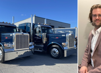 Trans-West revisite les classiques avec ses nouveaux camions et offre des opportunités d’emploi à tous types de camionneurs Patrick Gagnon, Vice-Président Gestion des Routiers chez Trans-West, présente les nouveaux Peterbilt 589 et leur impact sur les routiers et l’entreprise.