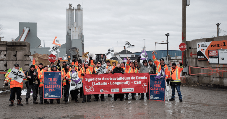 Lock-out chez Béton Provincial : Un conflit de travail tendu en pleine période des Fêtes