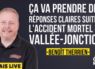 Benoit Therrien revient sur l’accident tragique d’Alexandra Poulin à CHOI 98,1 Radio X Benoit Therrien sur Radio X concernant le décès d'Alexandra Poulin à Vallée-Jonction.