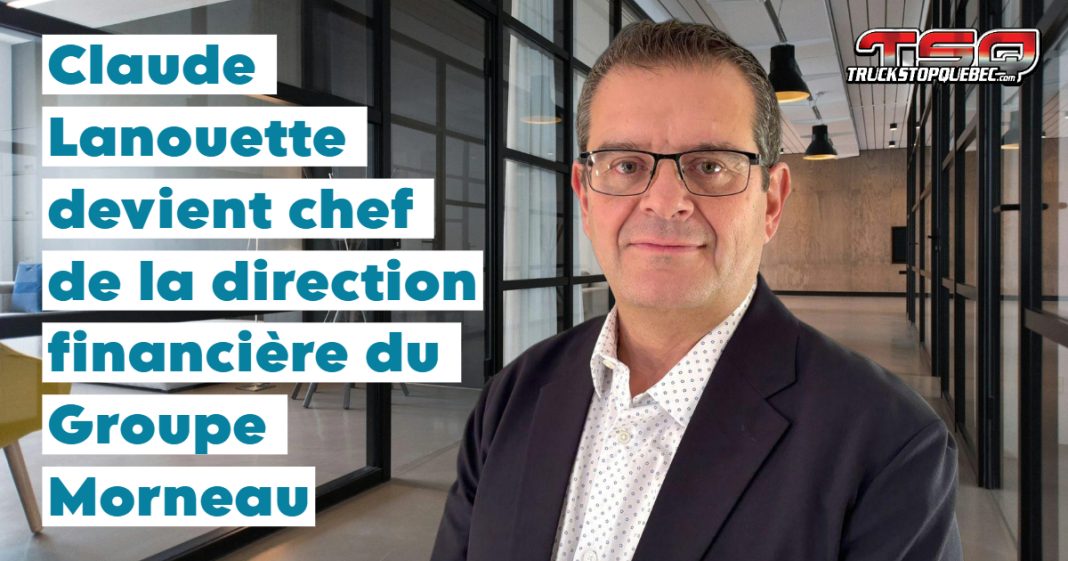 Photo de Claude Lanouette, qui devient chef de la direction financière du Groupe Morneau.
