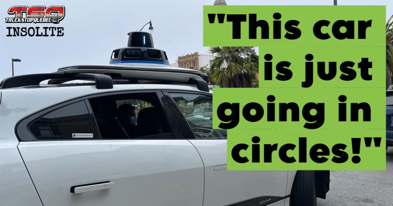 Un véhicule autonome perd le nord et tourne en rond avec un passager