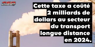 L’impact de la taxe carbone sur le camionnage : un fardeau de plus pour l’industrie Cheminées, illustrant l’impact croissant de la taxe carbone sur l’industrie du camionnage.