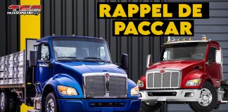 Rappel de Paccar pour 8 modèles de Kenworth et Peterbilt Camions de Peterbilt et de Kenworth pour illustrer le rappel du fabricant Paccar.