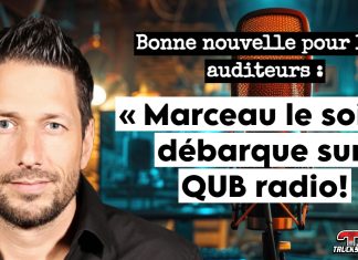 Bonne nouvelle pour les auditeurs : « Marceau le soir » débarque sur QUB radio! Yannick Marceau de « Marceau le soir », qui débarque sur QUB radio!