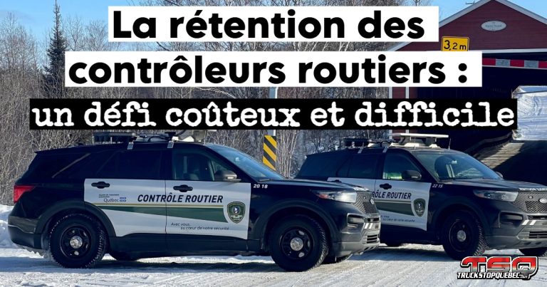 La rétention des contrôleurs routiers : un défi coûteux et difficile